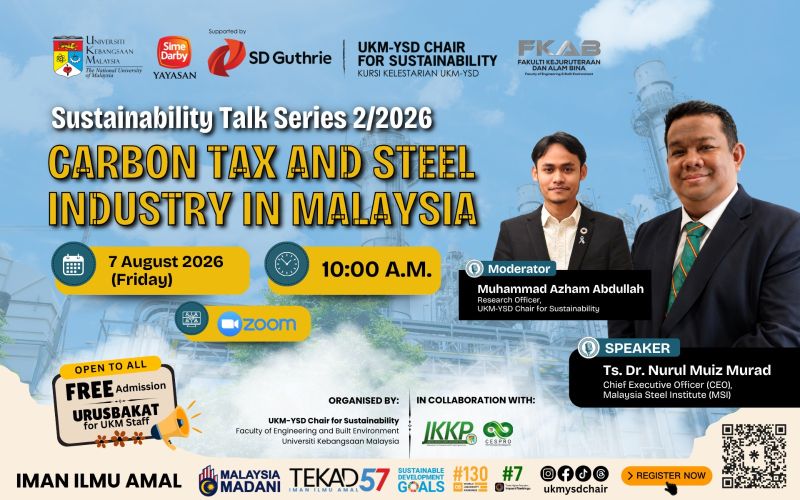 Sustainability Talk Series UKM_ 7 August 2026