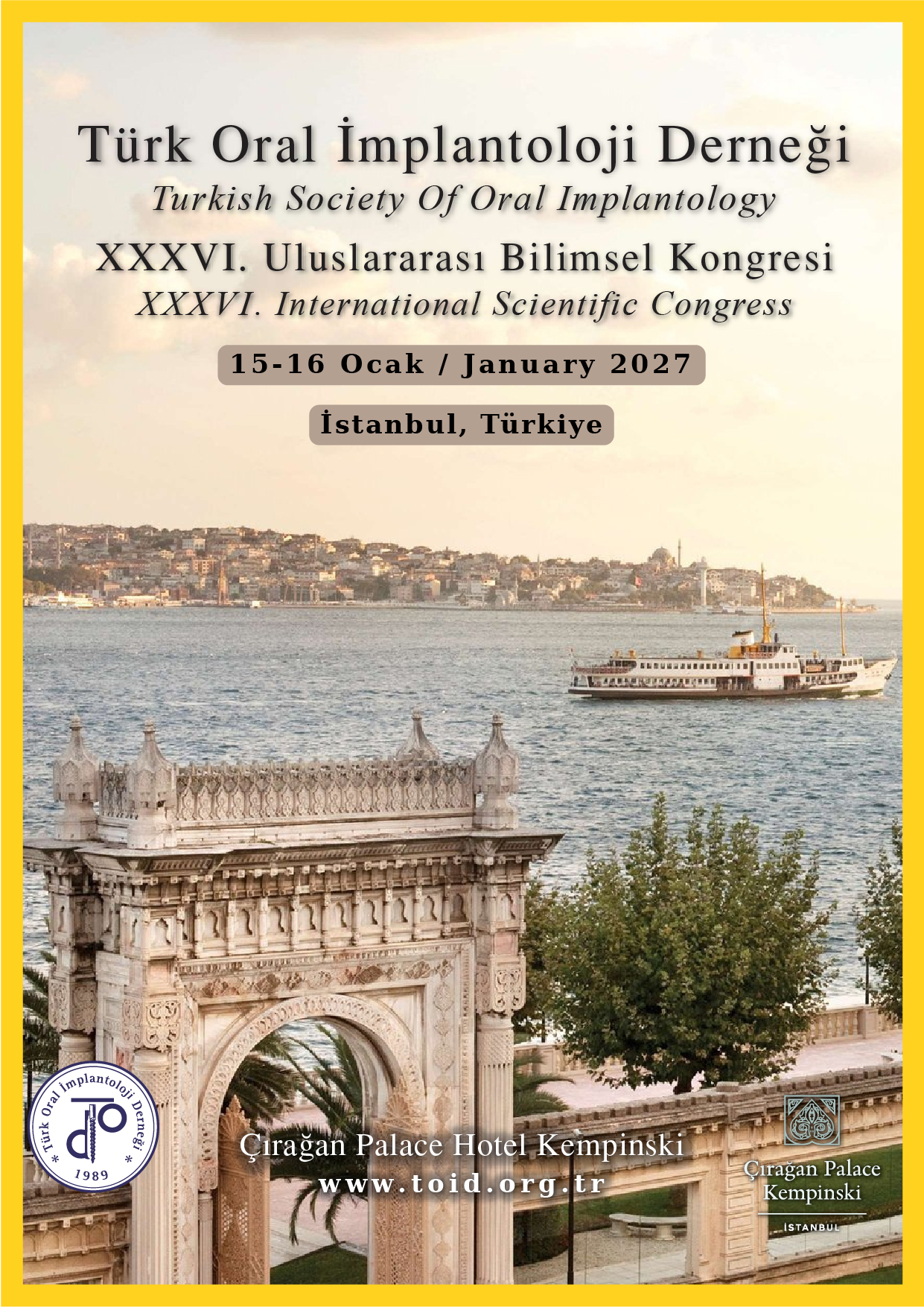 Çırağan Palace Hotel Kempinski on the Bosphorus