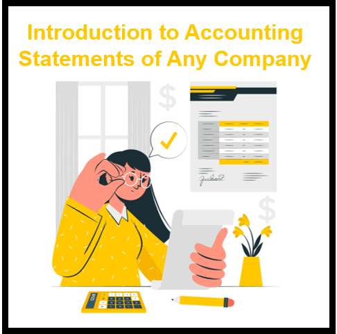 An Introduction to the Accounting Statements of Any Company