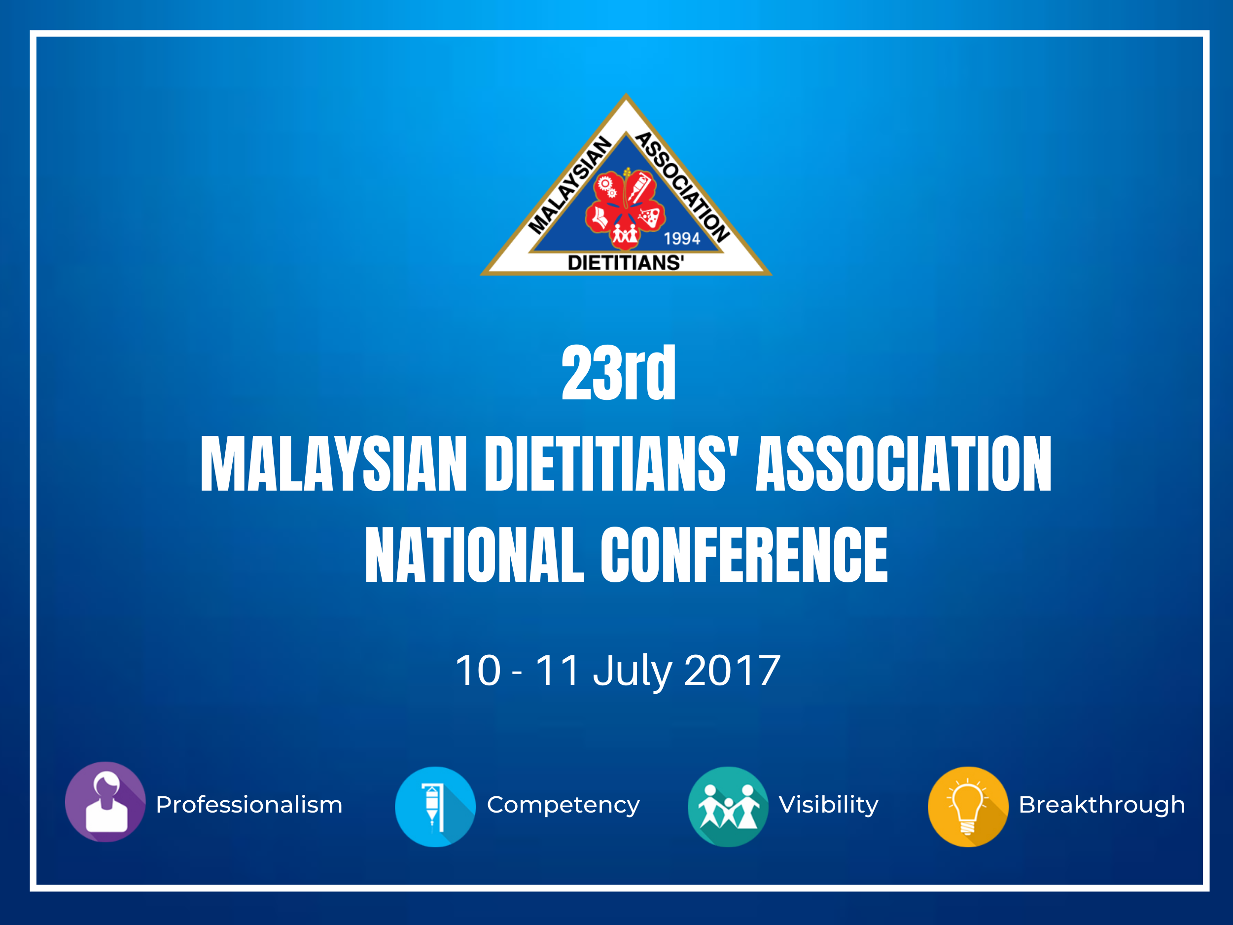 23rd MDA National Conference 2017