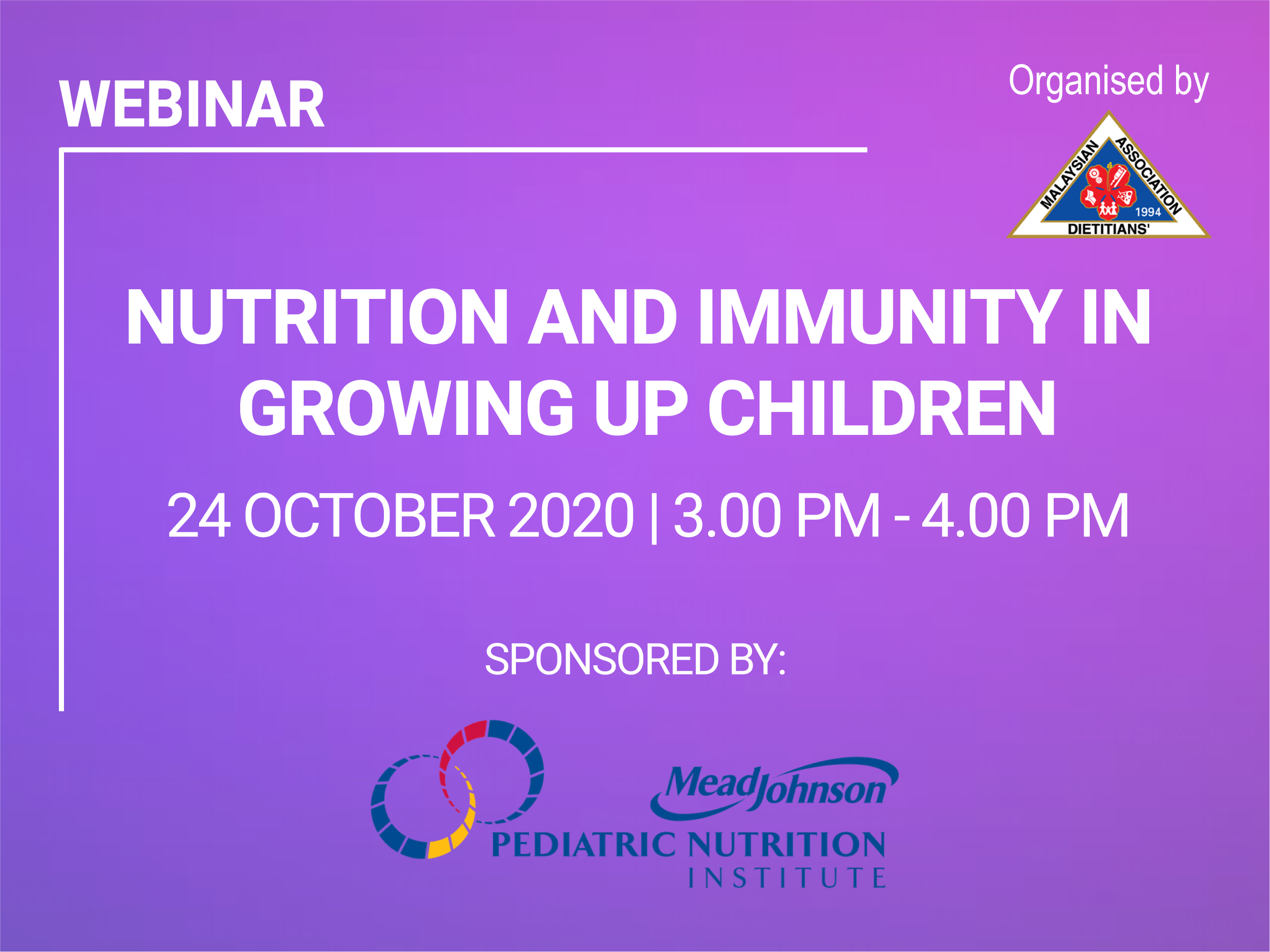 Nutrition and Immunity in Growing Up Children