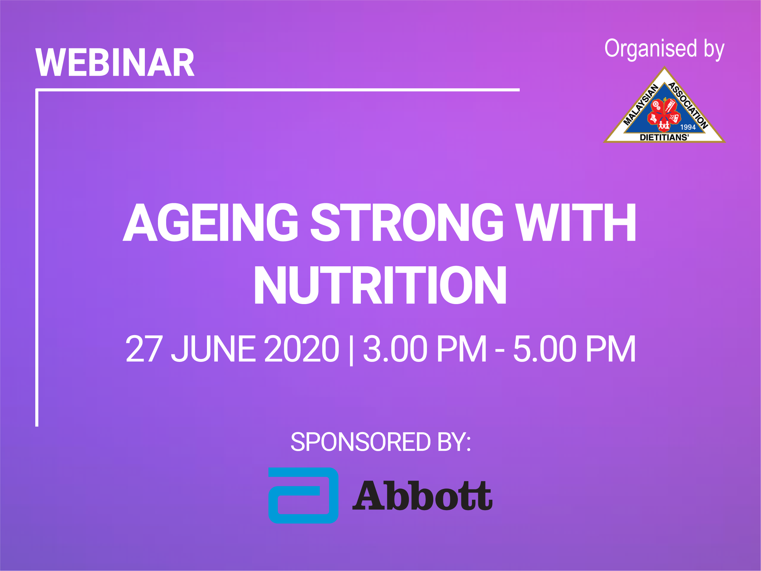 Ageing Strong with Nutrition 