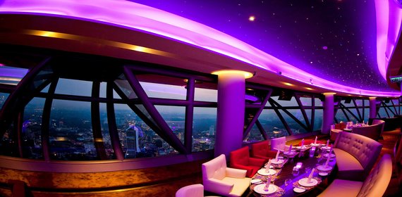 Dine in a spaceship