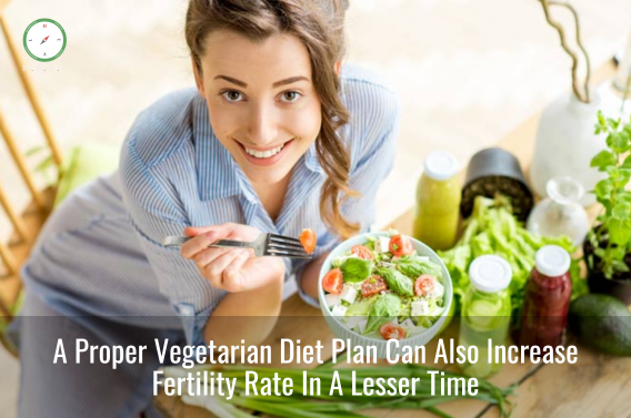 A Proper Vegetarian Diet Plan Can Also Increase Fertility Rate In A Lesser Time