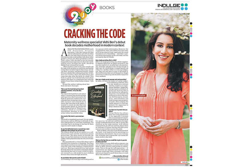 Decoding Motherhood Featured on Indulge