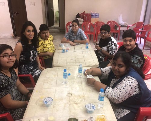 Health counseling camp with PWS (Prader-Willi Syndrome) children