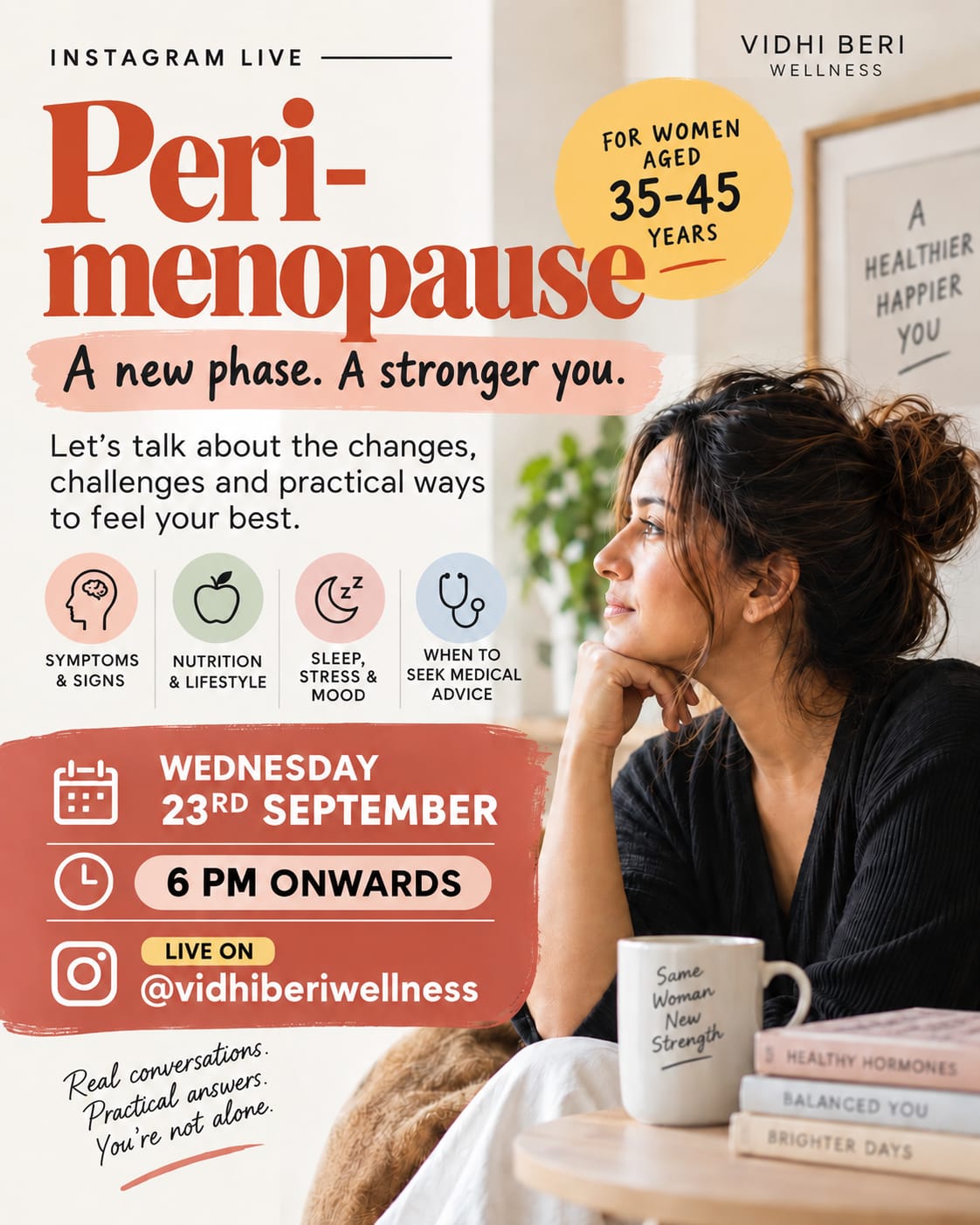 Live Session on Peri Menopause