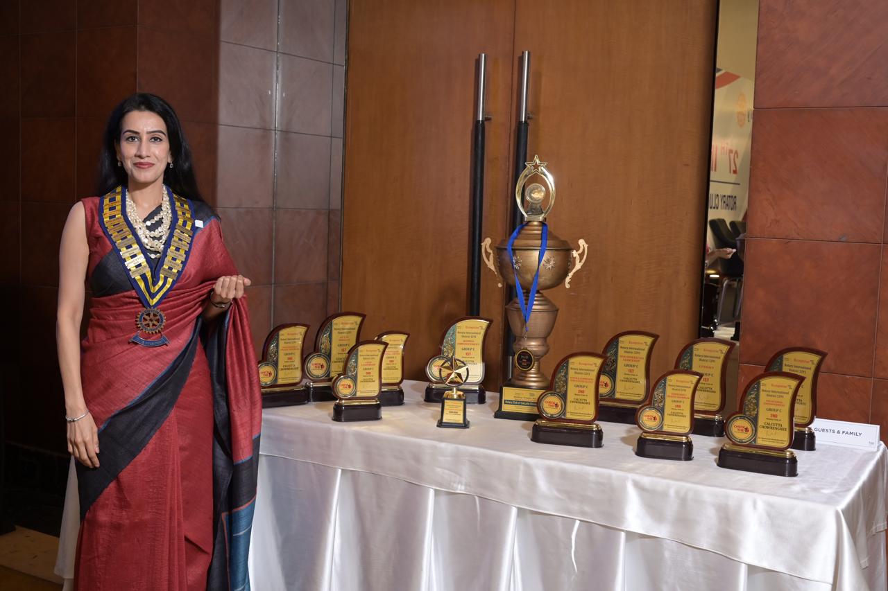 Winning Awards- Rotary Club of Calcutta Chowrenghee 2025-26