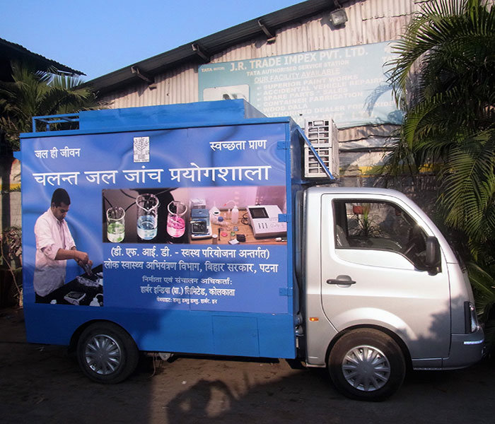 Mobile Water Testing Lab for Bihar