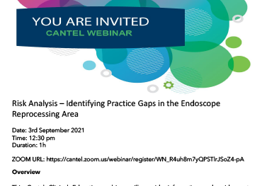 Risk Analysis – Identifying Practice Gaps in the Endoscope Reprocessing Area