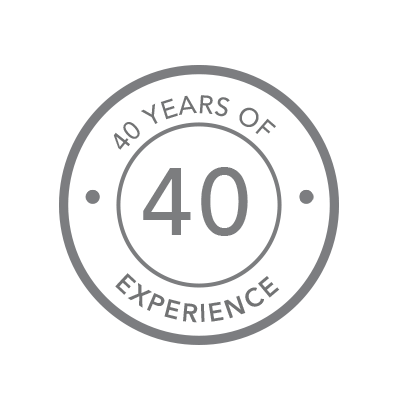 40 Years of Experience