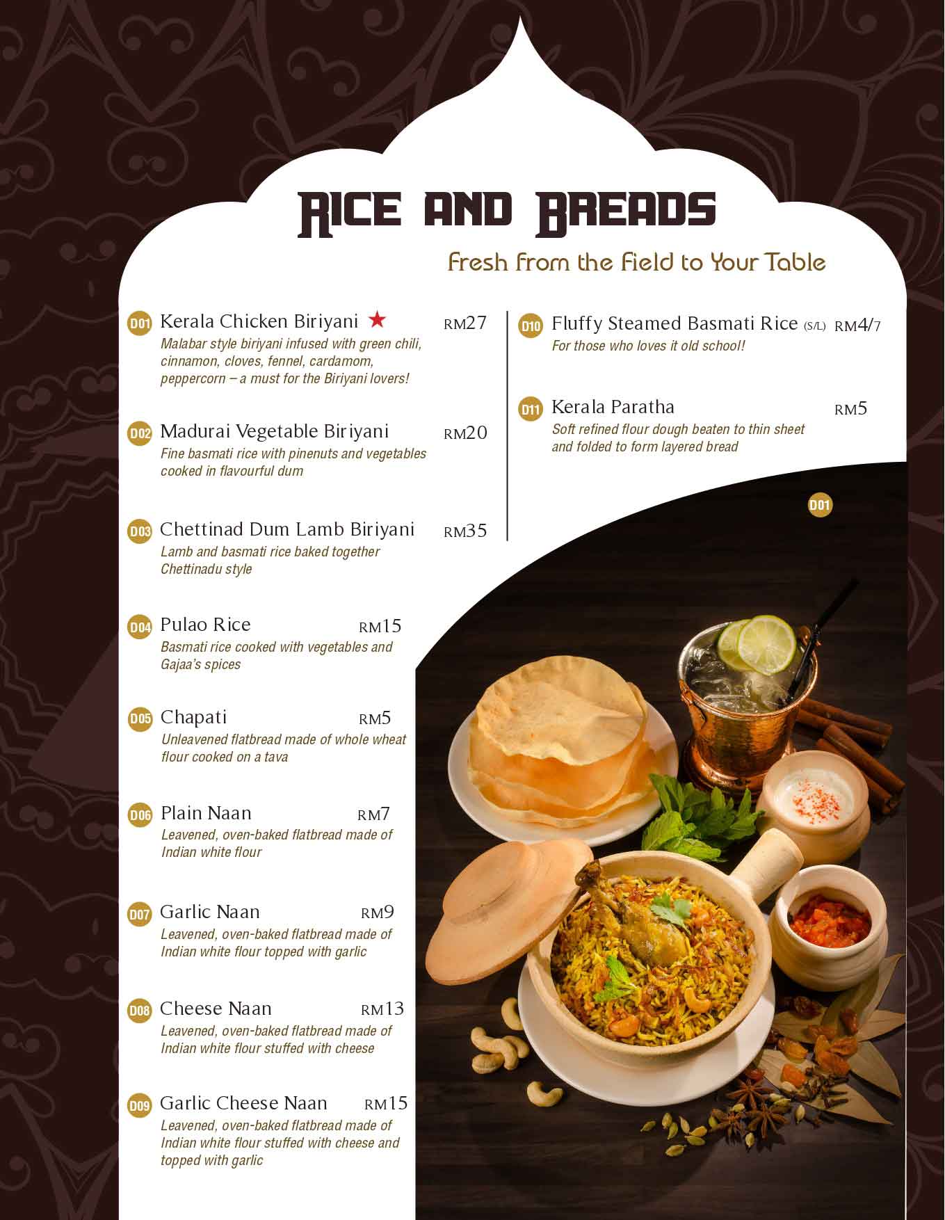Best Indian Food Restaurant In KL Malaysia Gajaa At 8