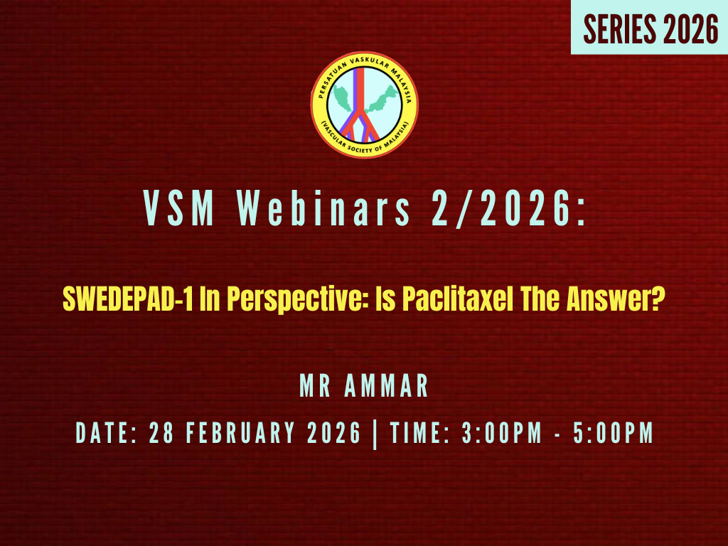 VSM Webinars 2/2026 :  SWEDEPAD-1 In Perspective: Is Paclitaxel The Answer?