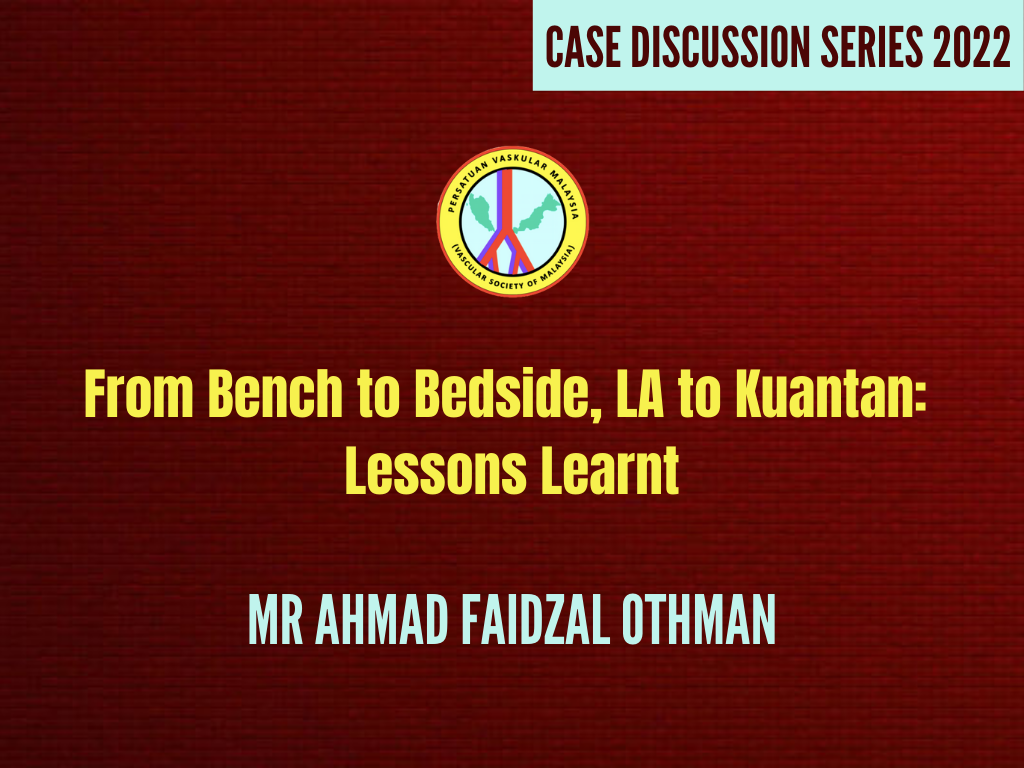 From Bench to Bedside, LA to Kuantan: Lessons Learnt
