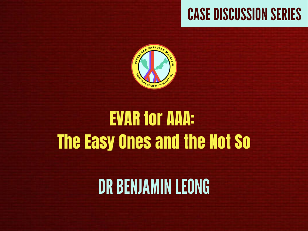 EVAR for AAA: The Easy Ones and the Not So