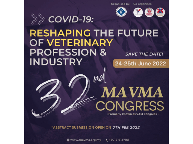 32nd MAVMA Congress 2022