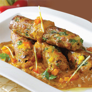 SHEEKH KEBAB SABZI