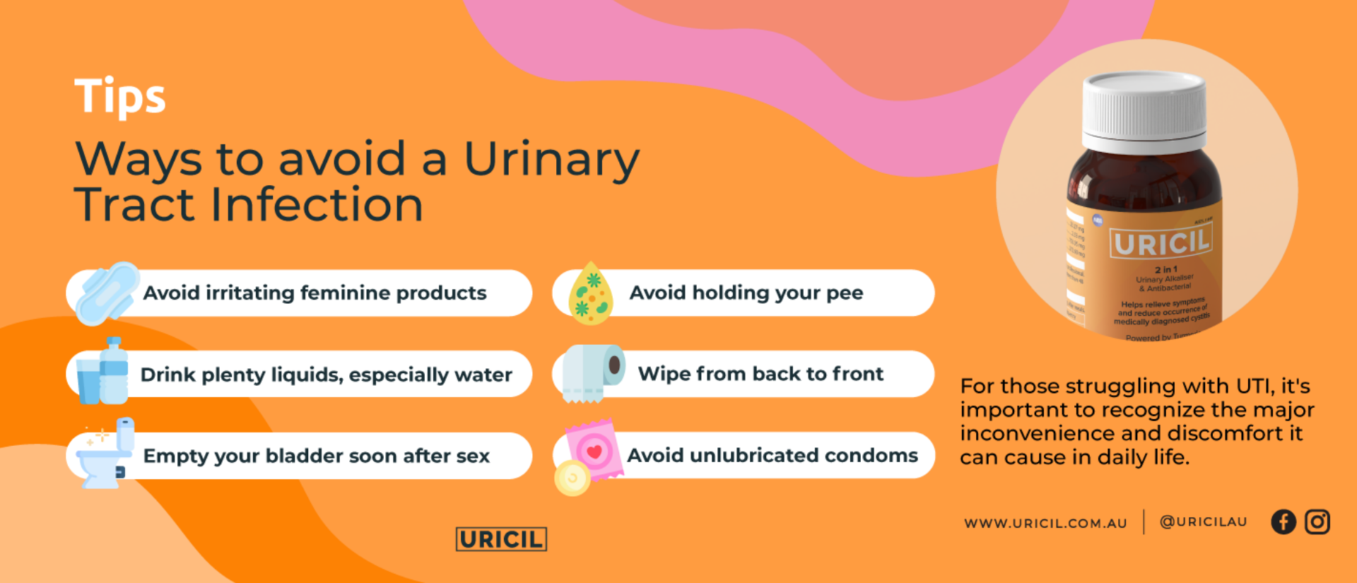 WAYS TO AVOID A URINARY TRACT INFECTION - Nepbio: Innovation In ...