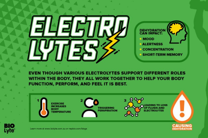 IMPORTANCE OF ELECTROLYTES AND HYDRATION 