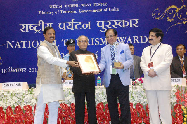 National Tourism Award<br>2013-14