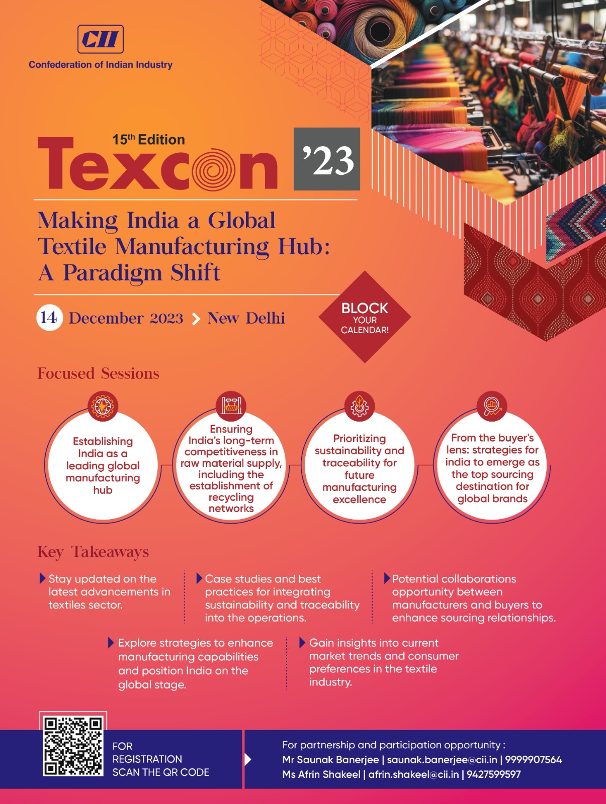 Invitation to Join TEXCON’23 at New Delhi
