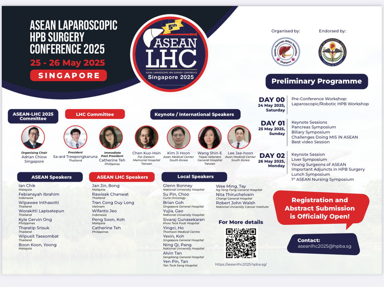 Asean Laparoscopic HPB Surgery Conference 2025 (Asean LHC 2025)