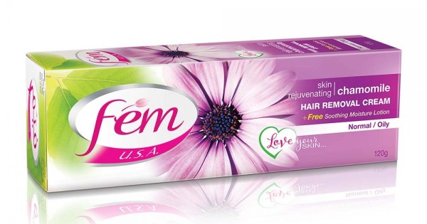 FEM (USA) HAIR REMOVAL CREAM OILY 120G