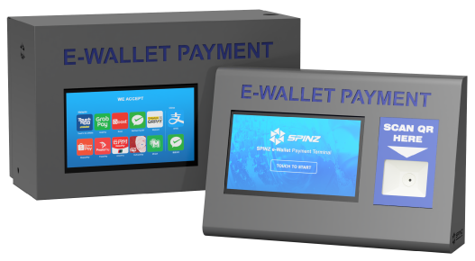 E-Wallet Payment Terminal for <br>Coin Changer & Token Changer