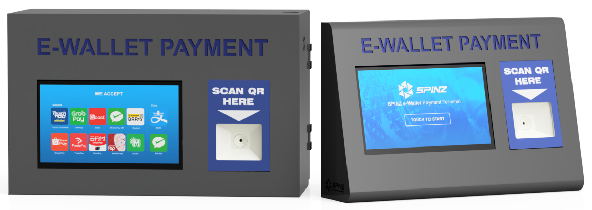 SPINZ E-Wallet Payment Terminal for Coin Changer