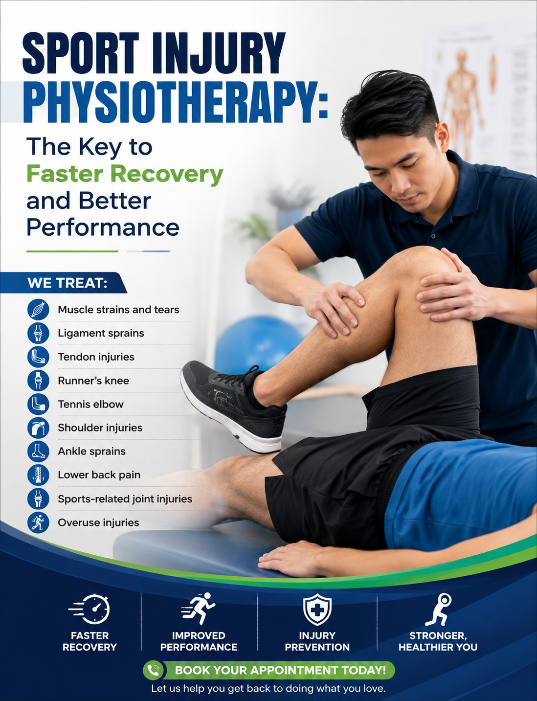 Sport Injury Physiotherapy: The Key to Faster Recovery and Better Performance
