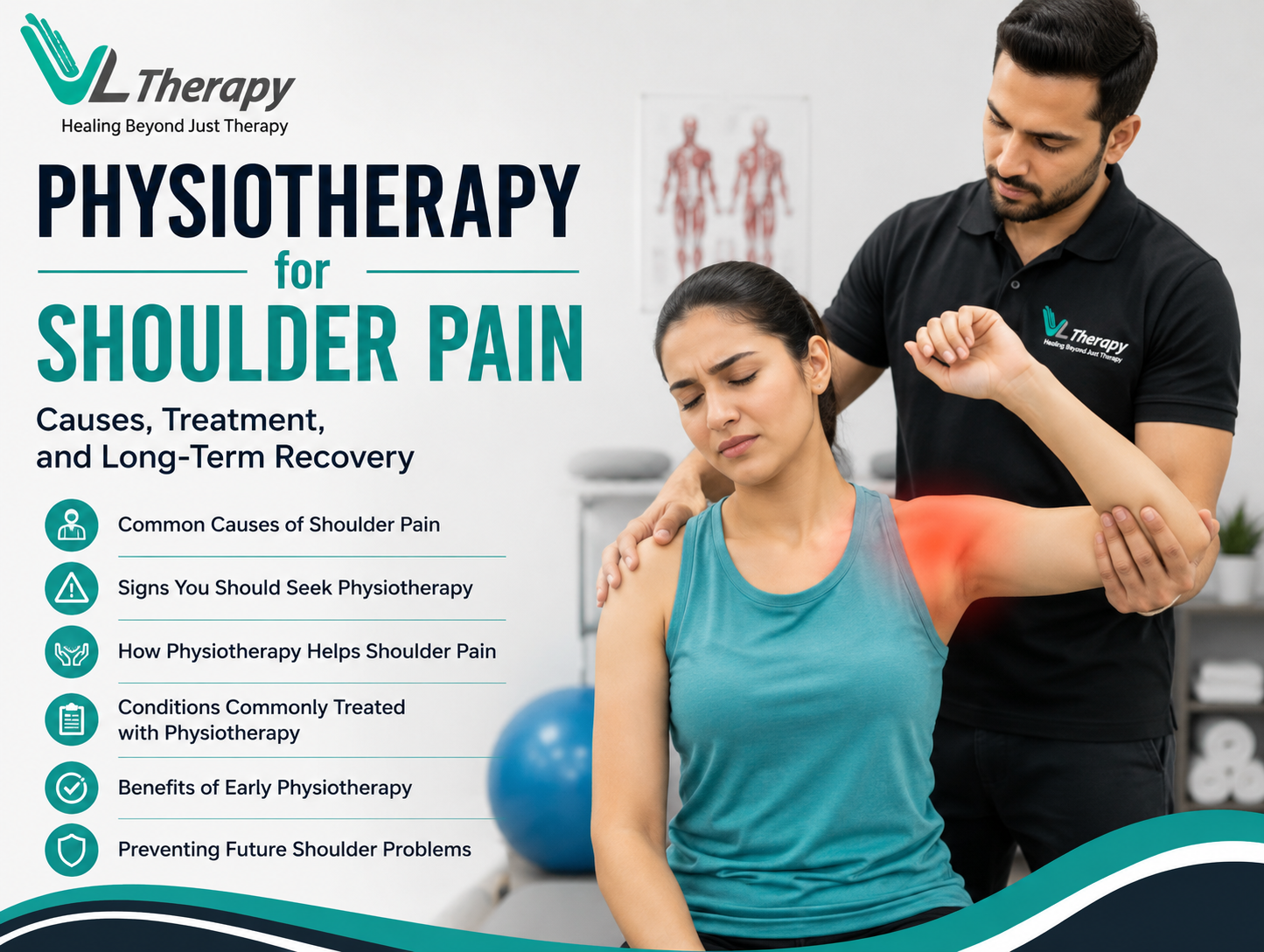 Physiotherapy for Shoulder Pain: Causes, Treatment, and Long-Term Recovery