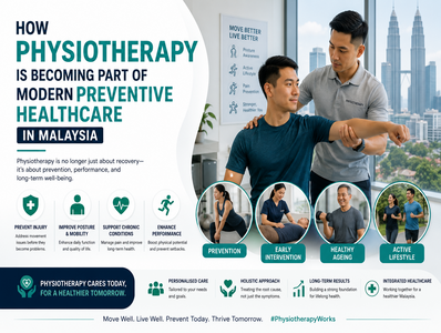 How Physiotherapy Is Becoming Part of Modern Preventive Healthcare in Malaysia 