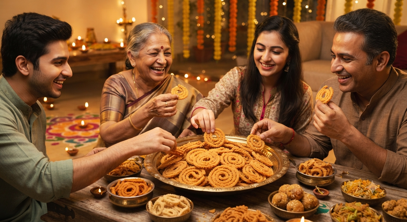 Murukku: A Deepavali Snack.