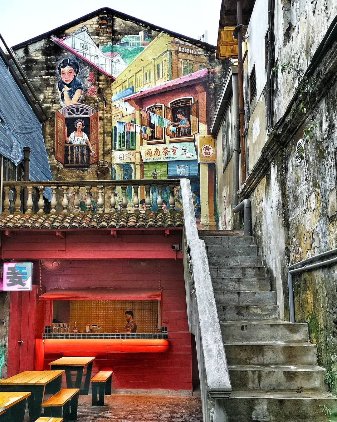 Instagrammable Places in Kuala Lumpur-Kwai Chai Hong, Chinatown