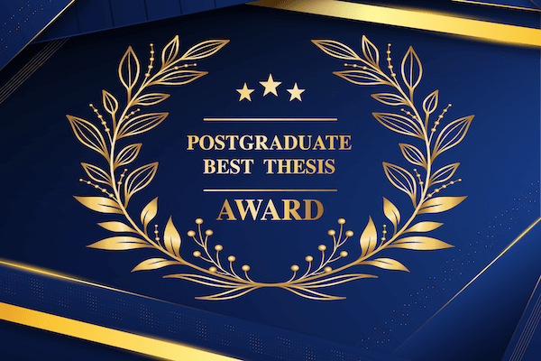 Year 2022 - Postgraduate Best Thesis Award
