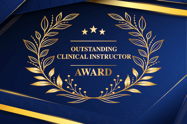 Year 2022 - Outstanding Clinical Instructor Award