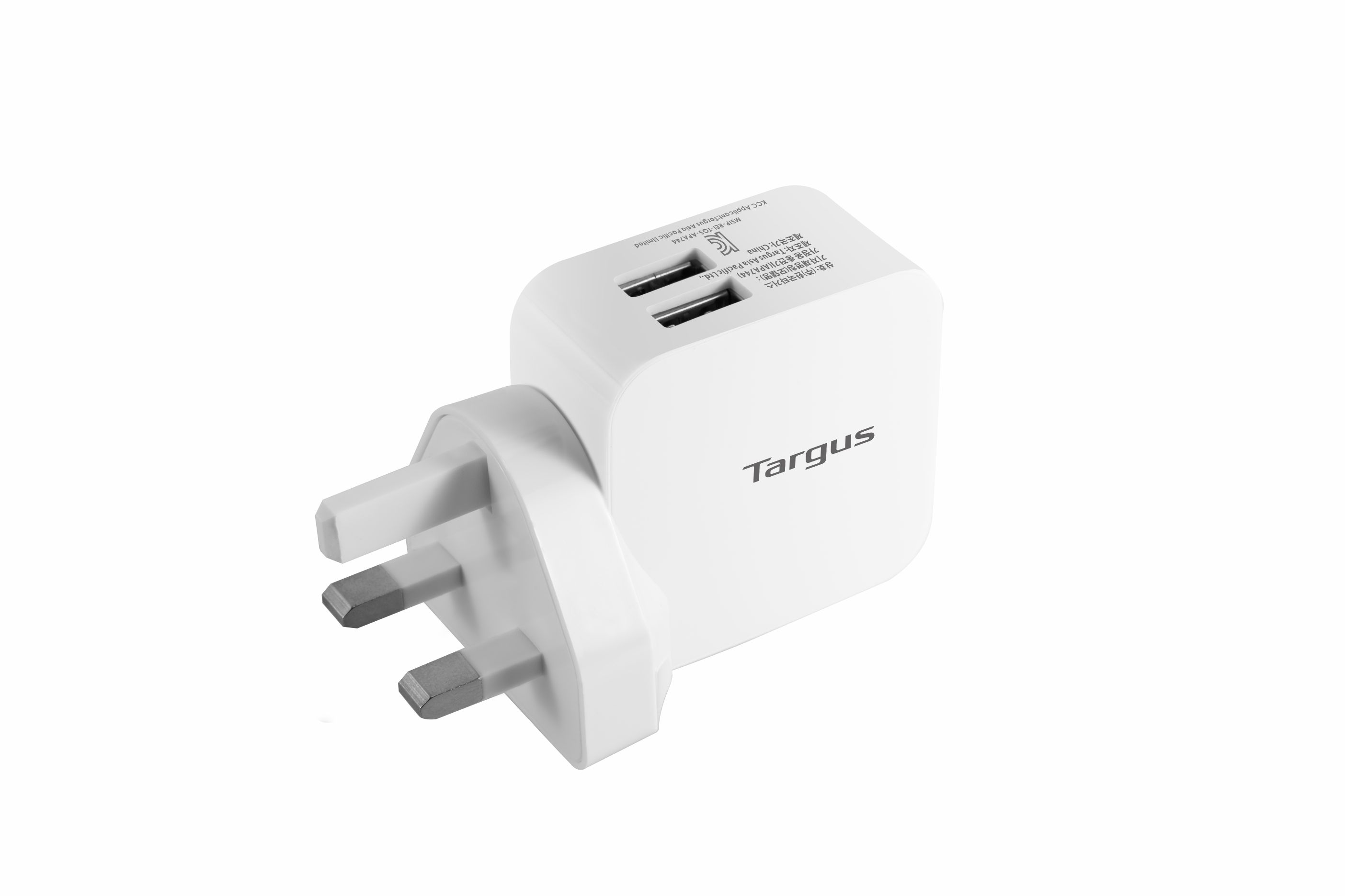 Targus Dual USB 21W Rapid Power Charger <br /> APA74401 White
