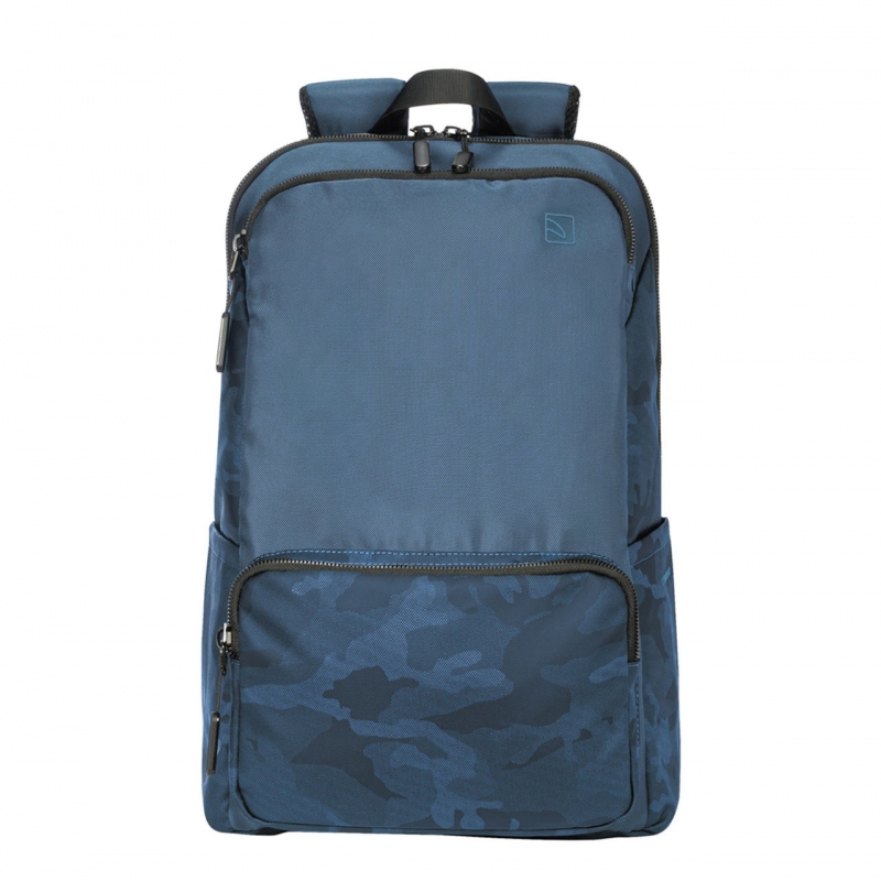 Tucano Terras Camouflage Backpack 15.6 <br />   BKTER15-CAM-Blue