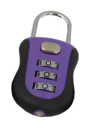 Gardini Combo Lock<br /> G20818 Purple