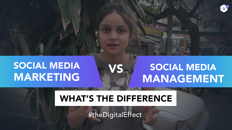 How's Social Media Marketing different from Social Media Management